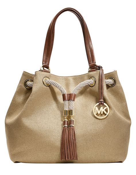 previous years styles canvas michael kors totes|michael kors large grab bag.